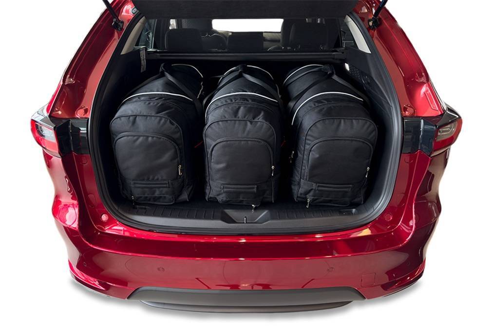 Torby KJUST TROLLEY do Mazda CX-60 Plug-In Hybrid I (KH) — zestaw ułożony w bagażniku