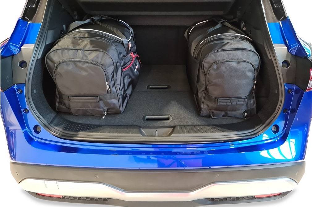 Torby KJUST AERO do Nissan Qashqai Mild Hybrid III — torby wyjmowane z bagażnika krok po kroku