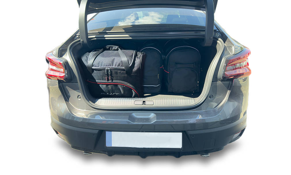 Torby KJUST SPORT do Citroen E-C4 X Crossover I — torby wyjmowane z bagażnika krok po kroku