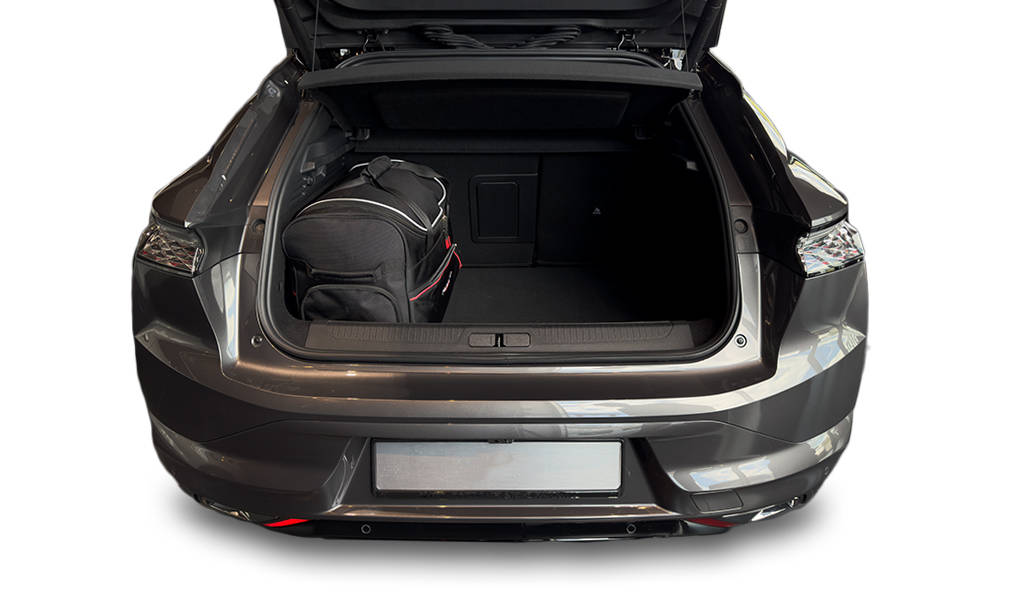 Torby KJUST TROLLEY do DS 4 II — torby wyjmowane z bagażnika krok po kroku