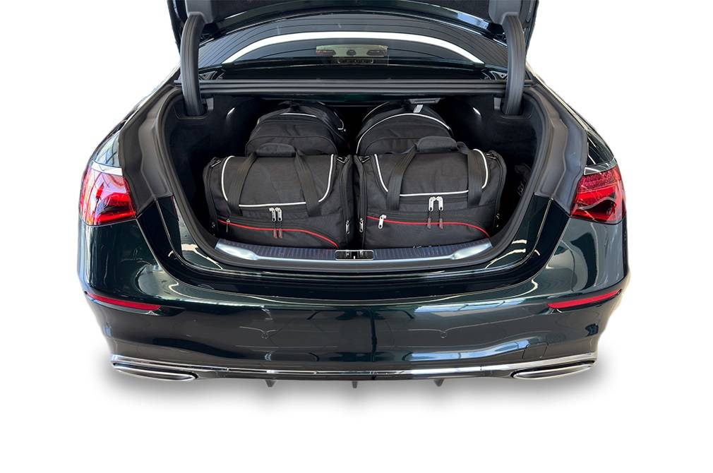 Torby KJUST AERO do Mercedes-Benz S Limousine Mild Hybrid W223 — zestaw ułożony w bagażniku