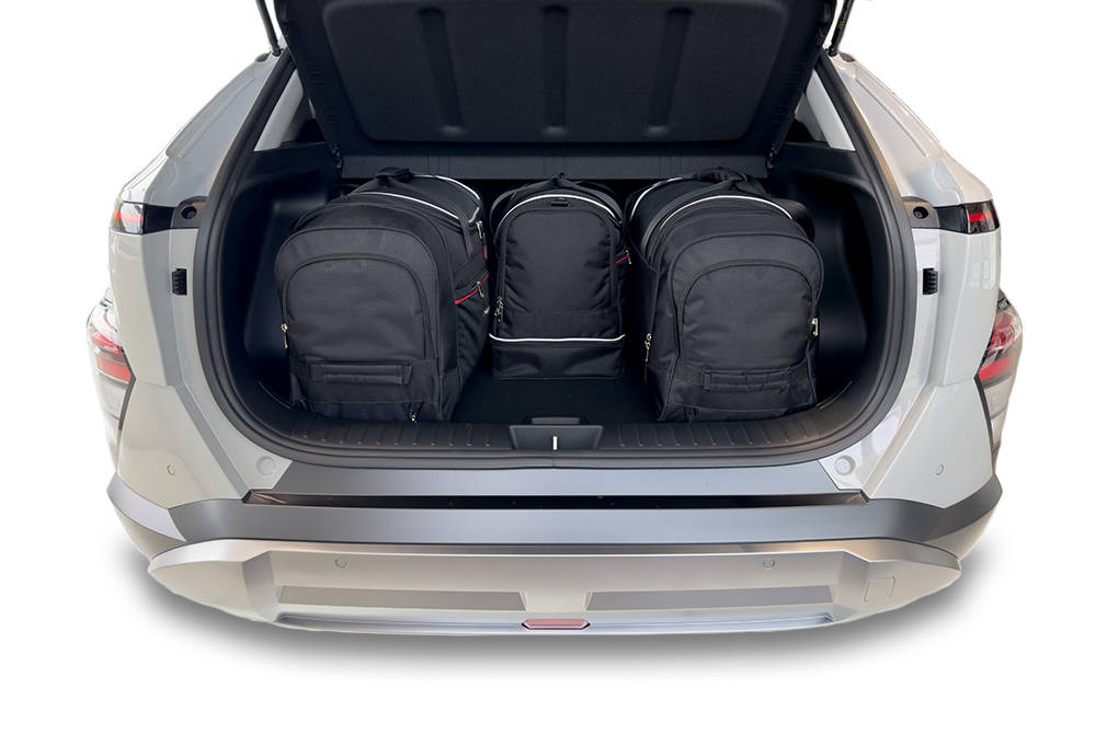 Torby KJUST AERO do Hyundai Kona Electric II (SX2) — torby wyjmowane z bagażnika krok po kroku