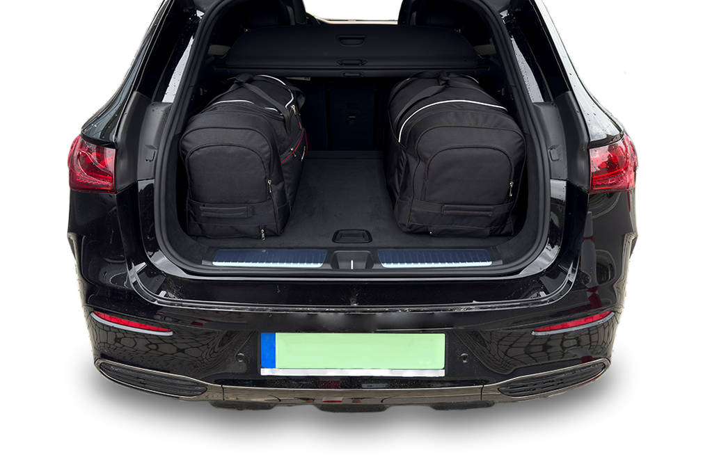 Torby KJUST SPORT do Mercedes-Benz EQE SUV Electric X294 — torby wyjmowane z bagażnika krok po kroku