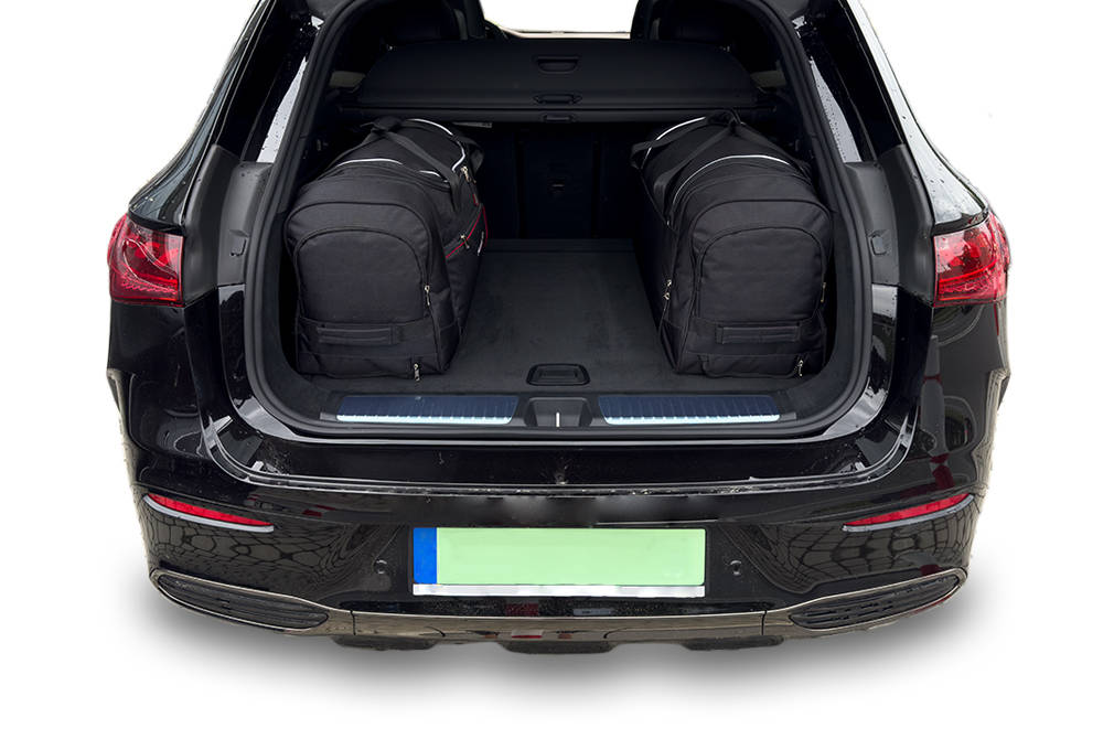 Torby KJUST AERO do Mercedes-Benz EQE SUV Electric X294 — torby wyjmowane z bagażnika krok po kroku