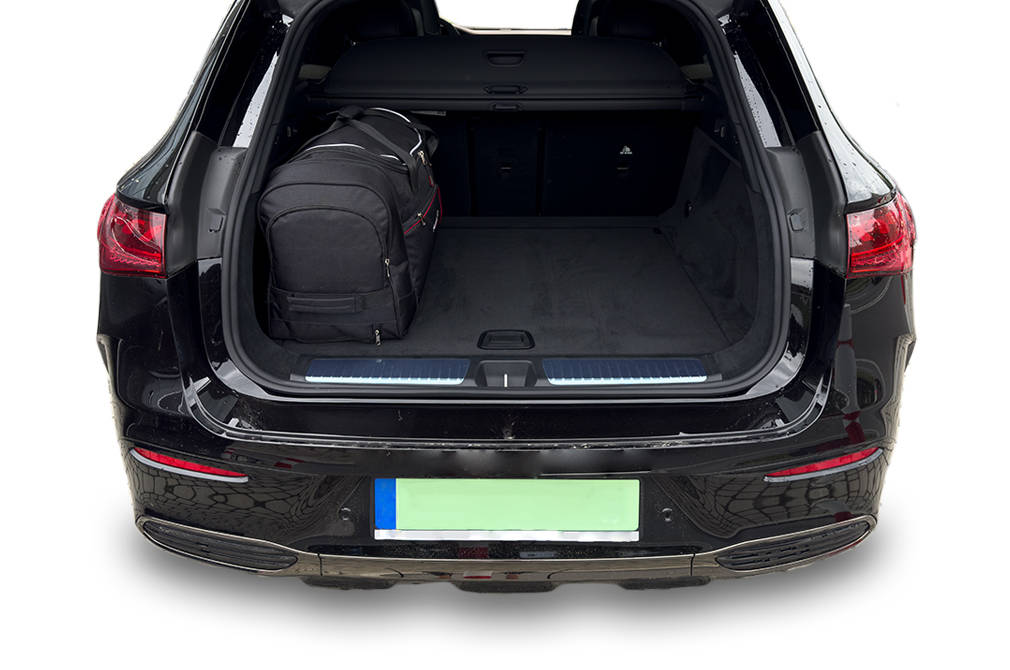 Torby KJUST AERO do Mercedes-Benz EQE SUV Electric X294 — torby wyjmowane z bagażnika krok po kroku
