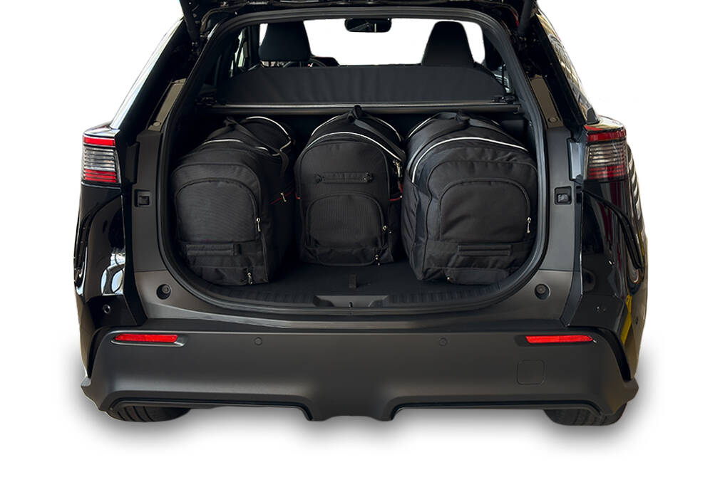 Torby KJUST AERO do Subaru Solterra Electric I — torby wyjmowane z bagażnika krok po kroku