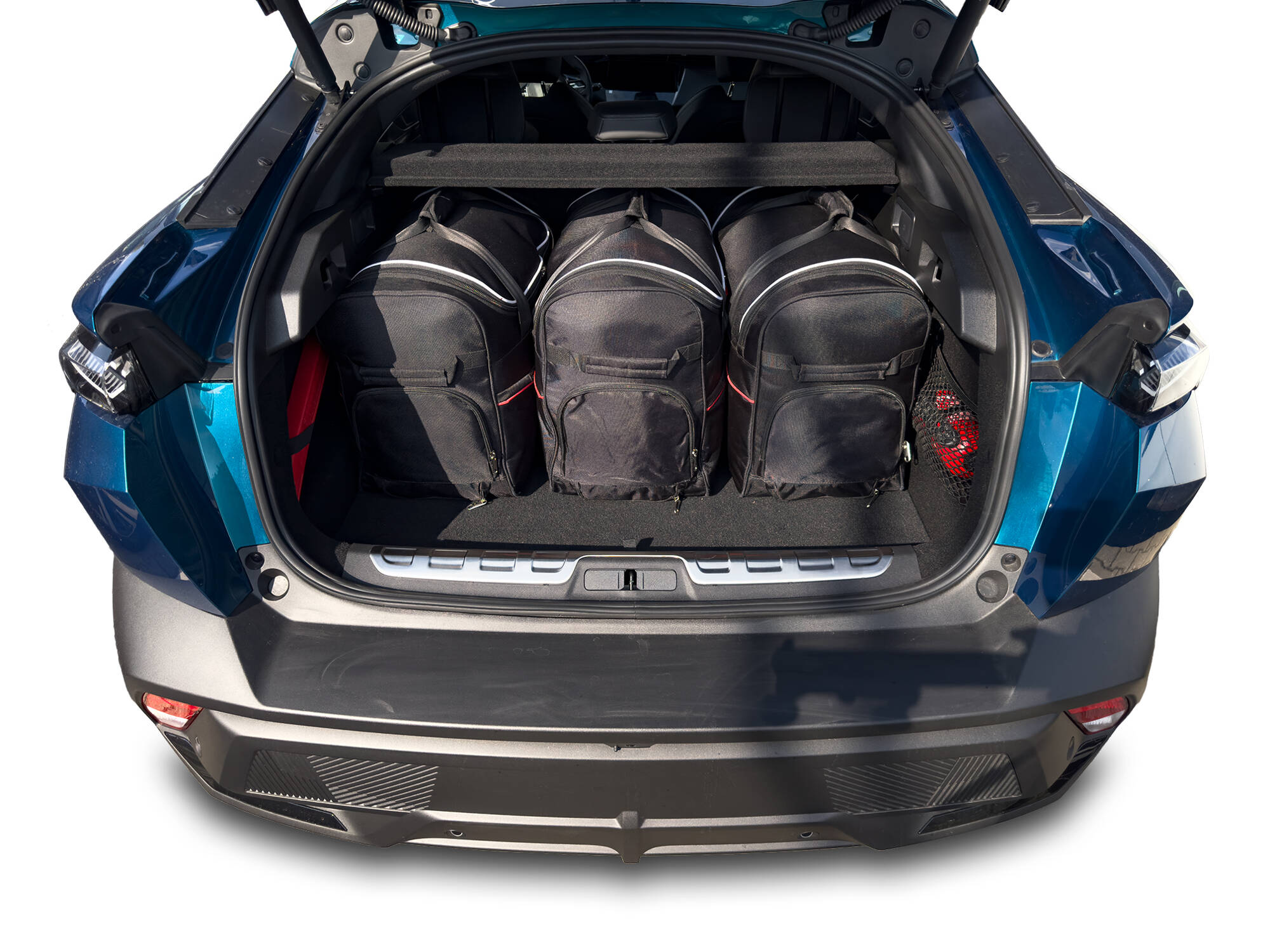 Torby KJUST AERO do Peugeot 408 Plug-In Hybrid II (F3) — torby wyjmowane z bagażnika krok po kroku