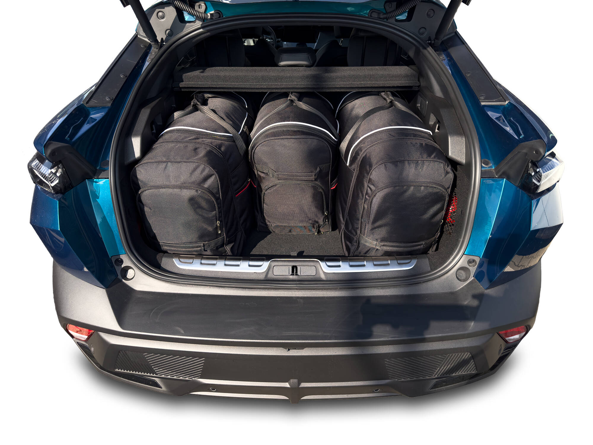 Torby KJUST AERO do Peugeot 408 Plug-In Hybrid II (F3) — torby wyjmowane z bagażnika krok po kroku