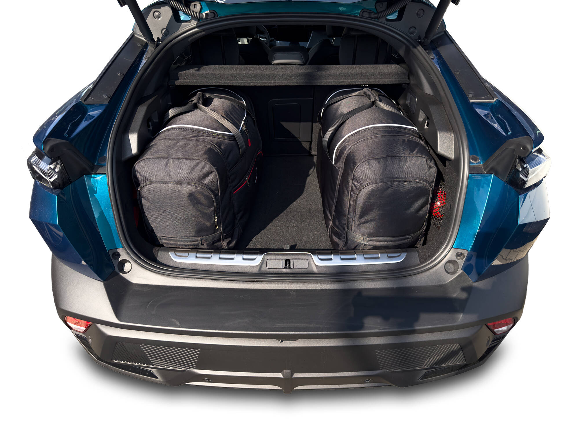 Torby KJUST AERO do Peugeot 408 Plug-In Hybrid II (F3) — torby wyjmowane z bagażnika krok po kroku