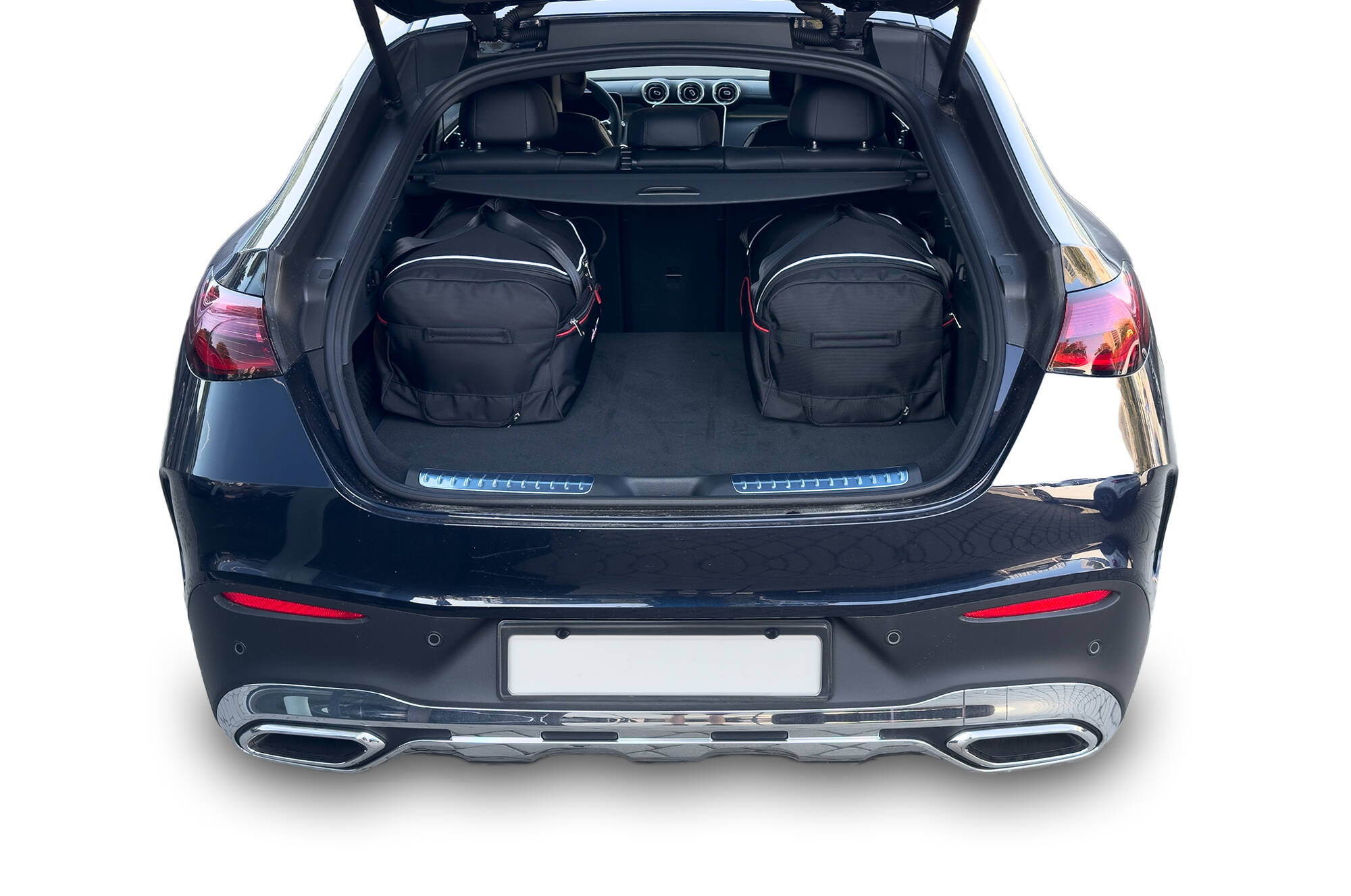 Torby KJUST SPORT do Mercedes-Benz GLC Coupe C254 — torby wyjmowane z bagażnika krok po kroku