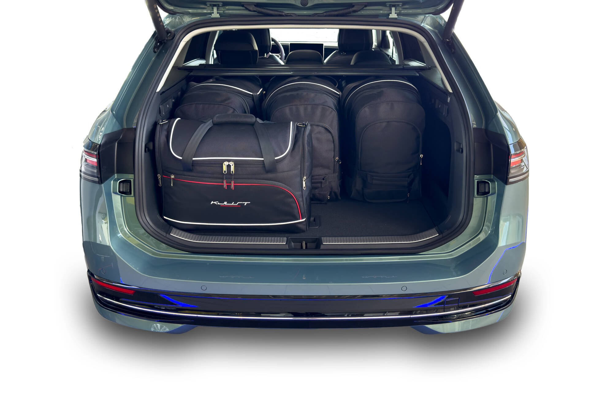 Torby KJUST AERO do Volkswagen Passat Variant B9 — torby wyjmowane z bagażnika krok po kroku
