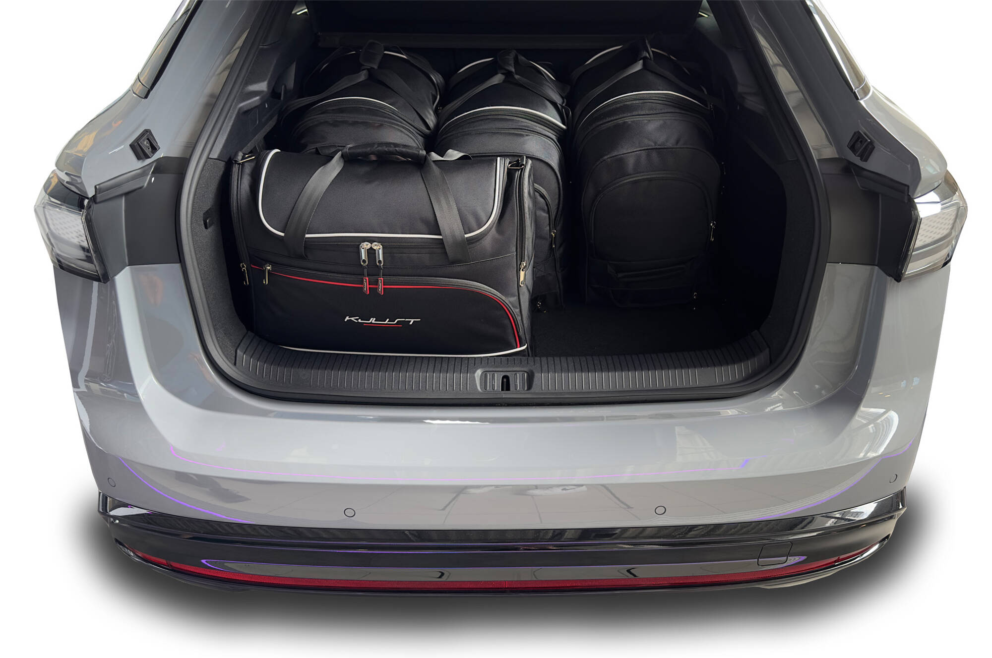 Torby KJUST AERO do Volkswagen ID.7 I — torby wyjmowane z bagażnika krok po kroku