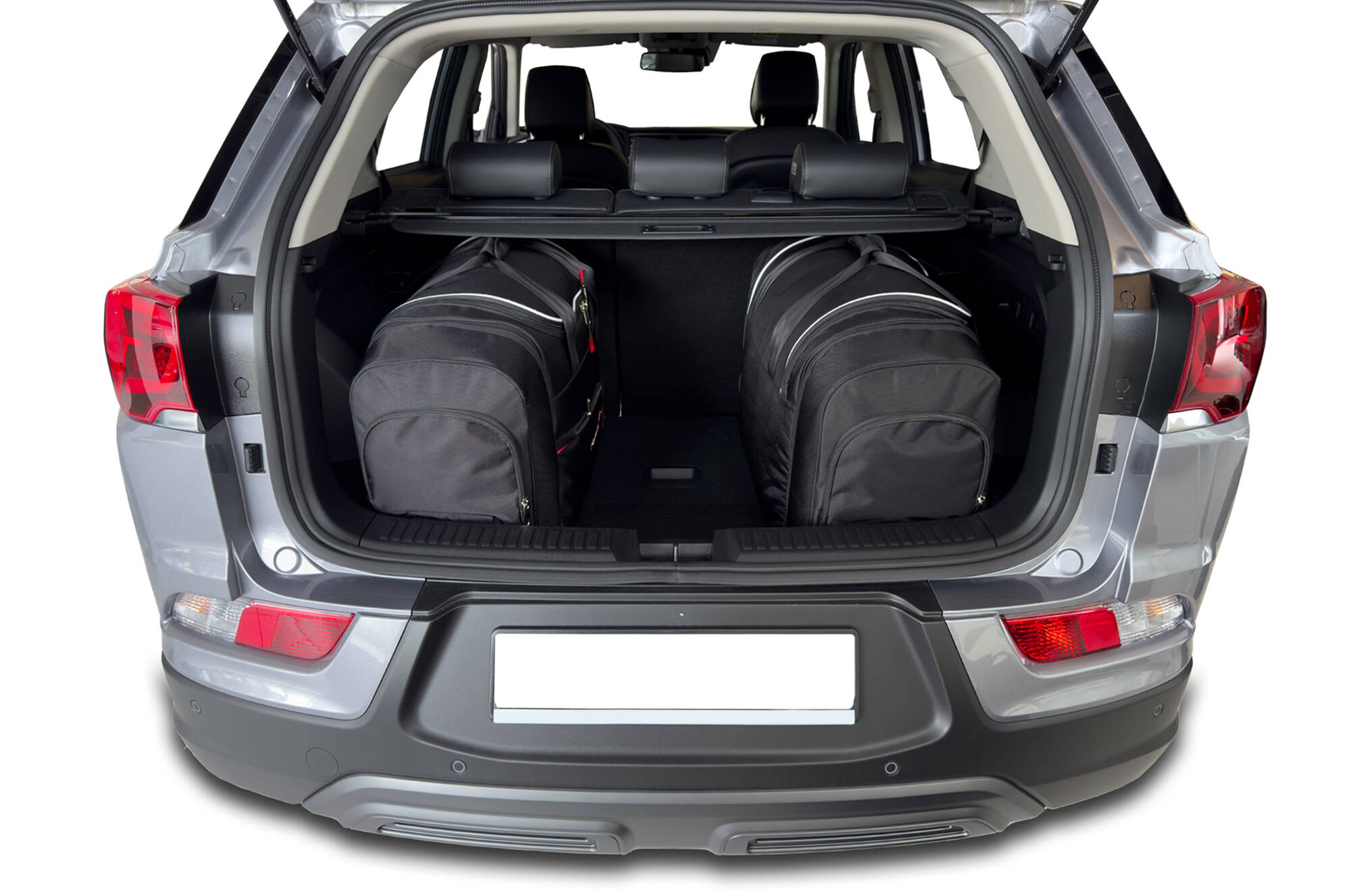 Torby KJUST TROLLEY do Ssangyong Korando IV — torby wyjmowane z bagażnika krok po kroku