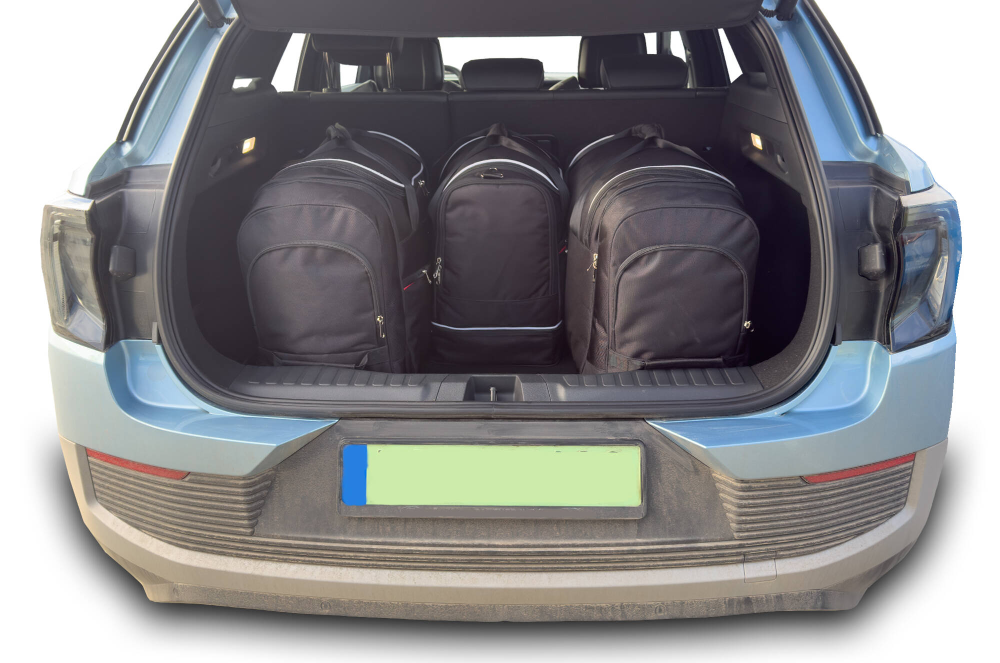 Torby KJUST AERO do Ford Explorer Electric VI — torby wyjmowane z bagażnika krok po kroku