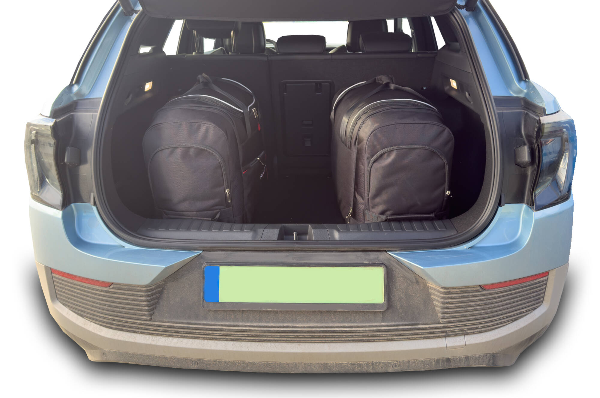 Torby KJUST AERO do Ford Explorer Electric VI — torby wyjmowane z bagażnika krok po kroku