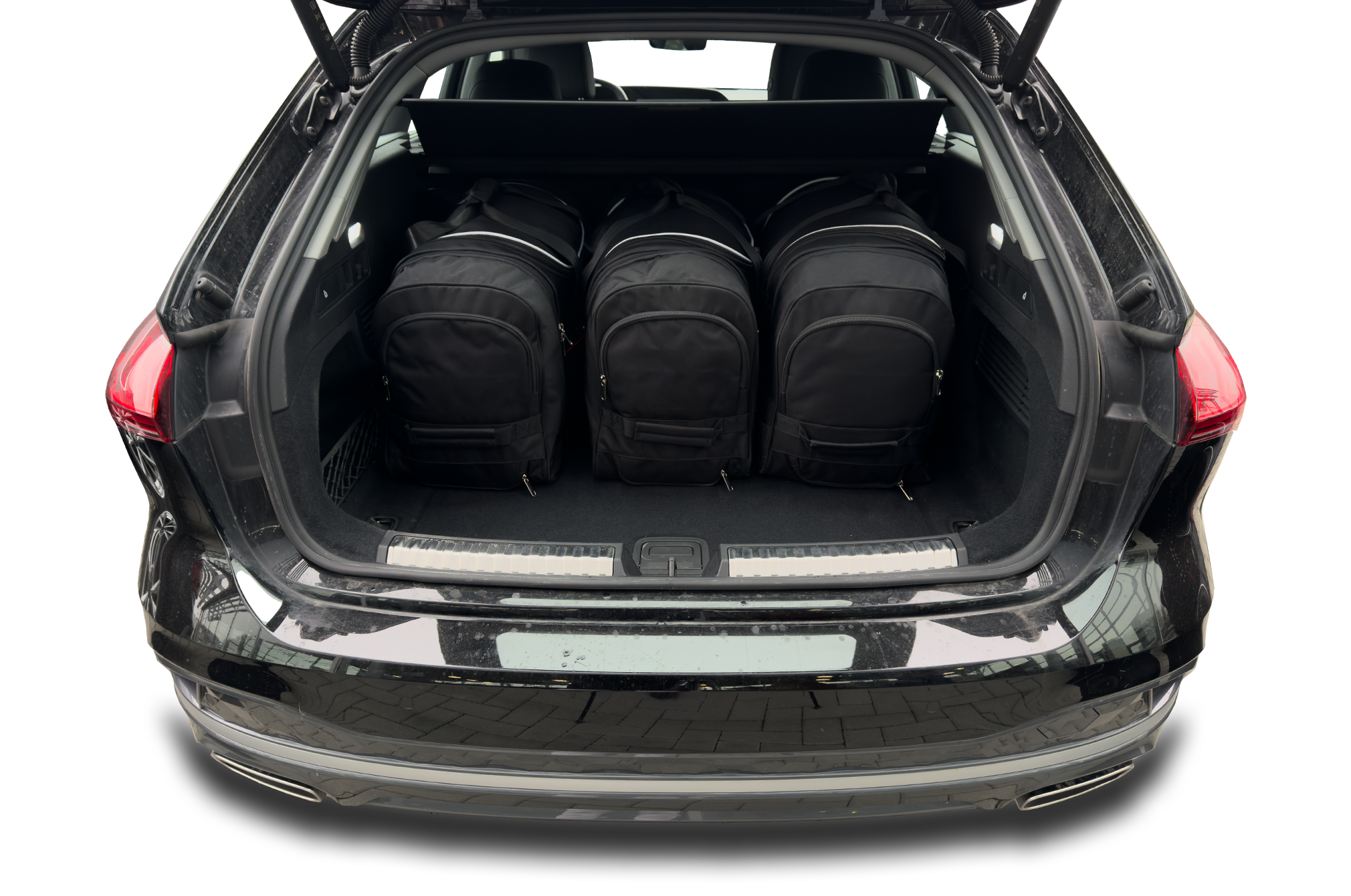Torby KJUST AERO do Audi A5 / S5 Avant B10 — torby wyjmowane z bagażnika krok po kroku