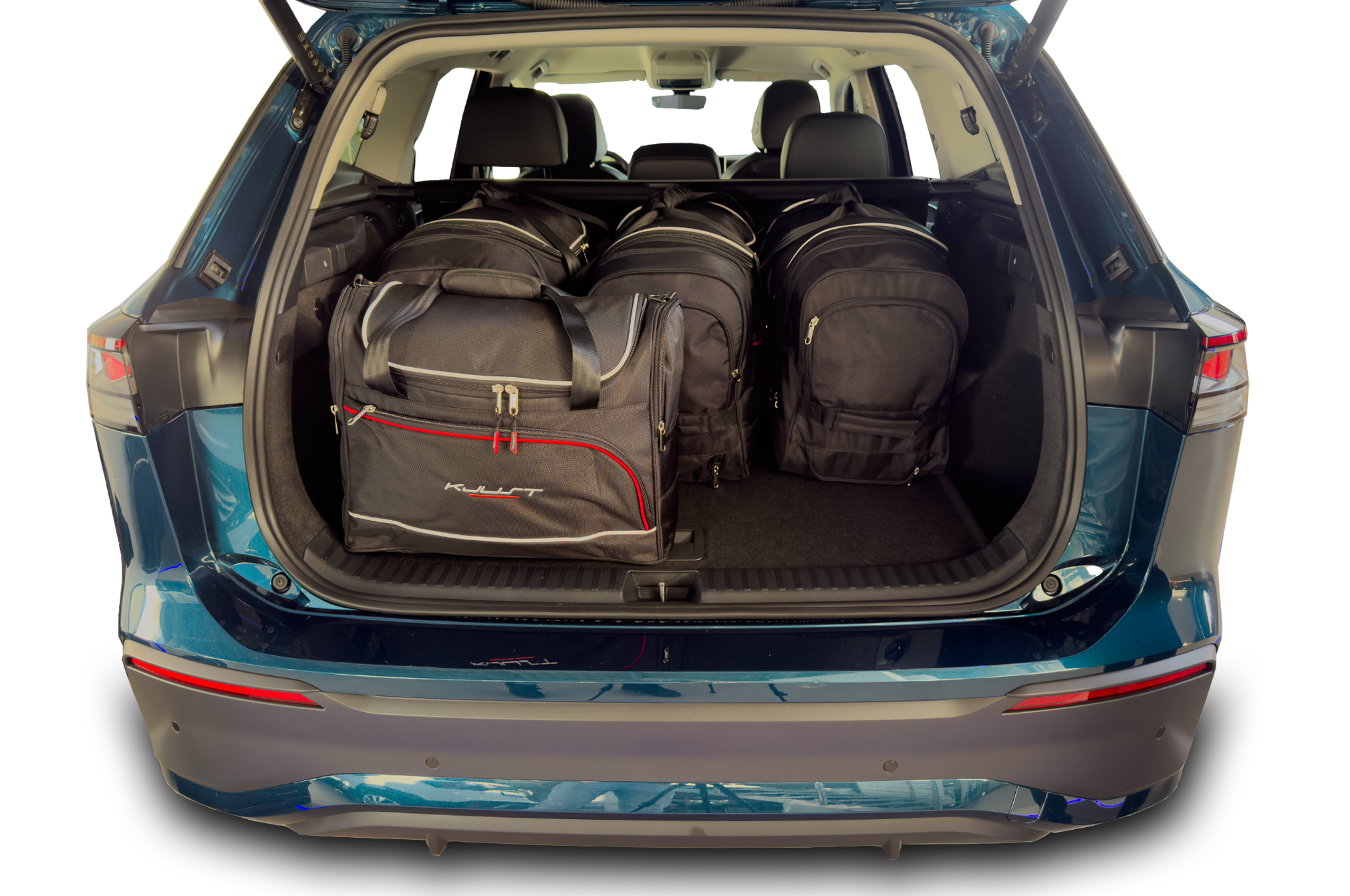 Torby KJUST AERO do Volkswagen Tayron Mild-Hybrid II — torby wyjmowane z bagażnika krok po kroku