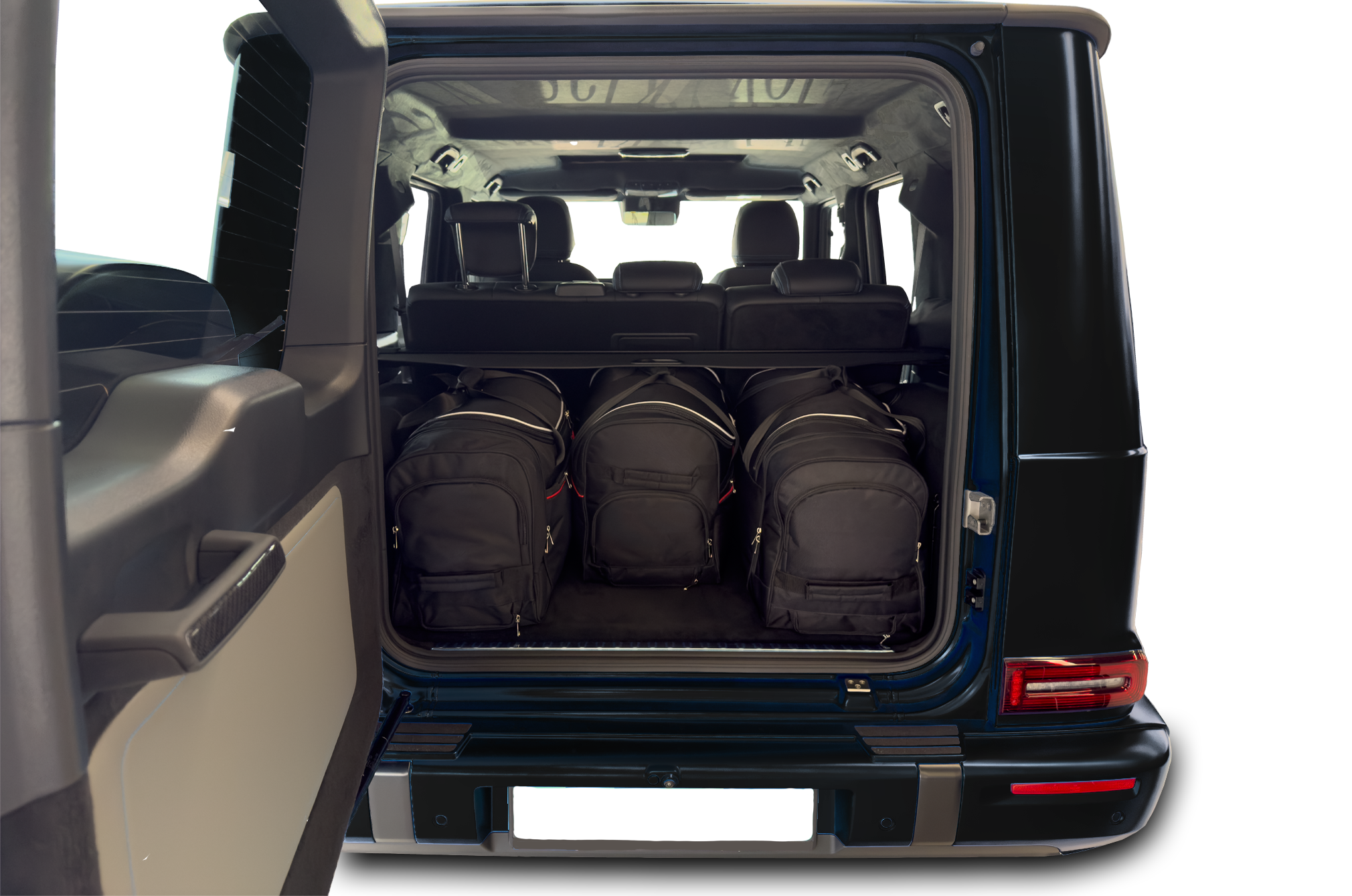 Torby KJUST AERO do Mercedes-Benz G W464 — torby wyjmowane z bagażnika krok po kroku
