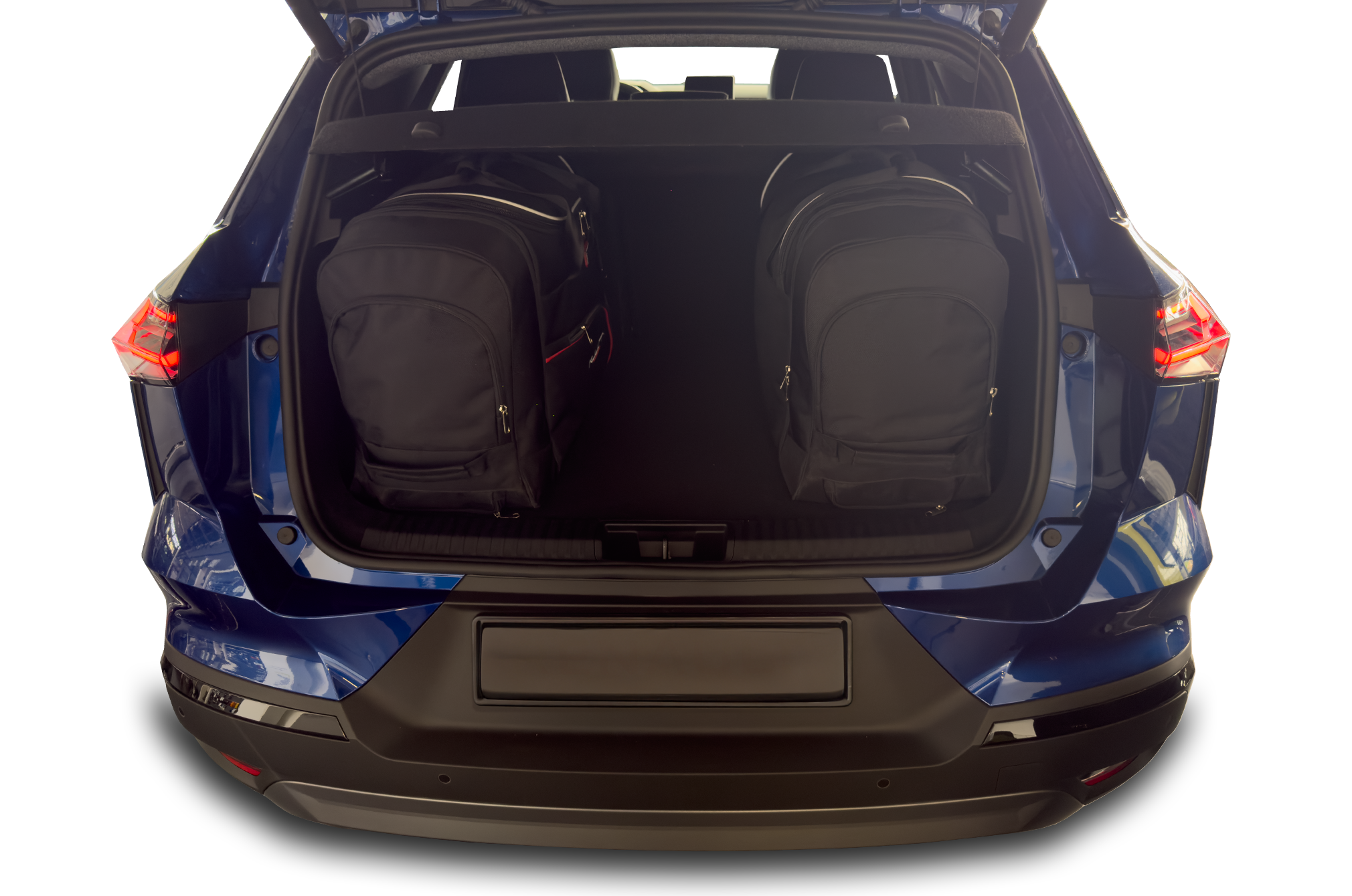 Torby KJUST TROLLEY do Renault Symbioz Hybrid I — torby wyjmowane z bagażnika krok po kroku