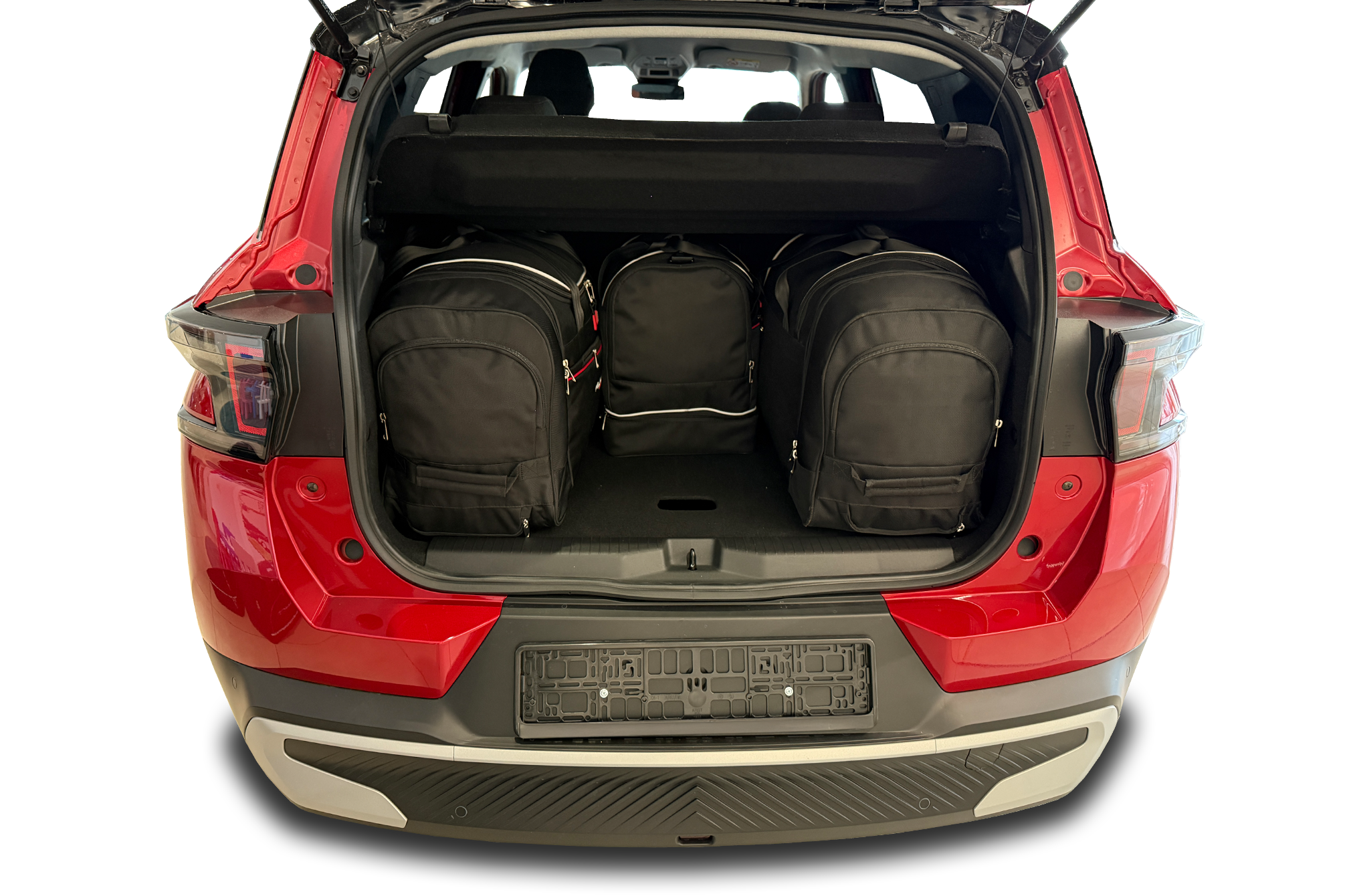 Torby KJUST SPORT do Citroen C3 Aircross II — torby wyjmowane z bagażnika krok po kroku