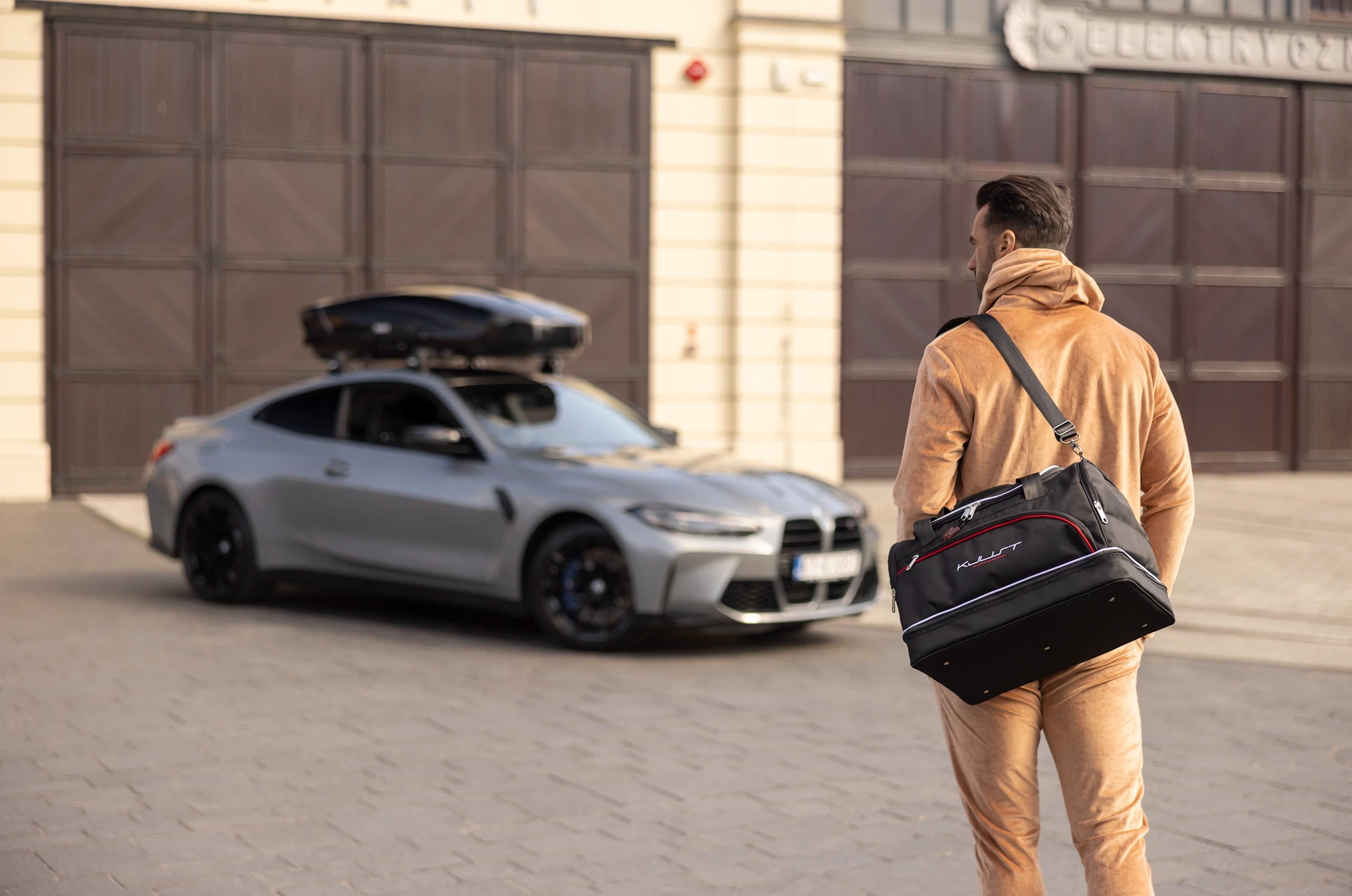 Torby KJUST SPORT do Citroen E-C3 IV — torba sportowa z pasem na ramię