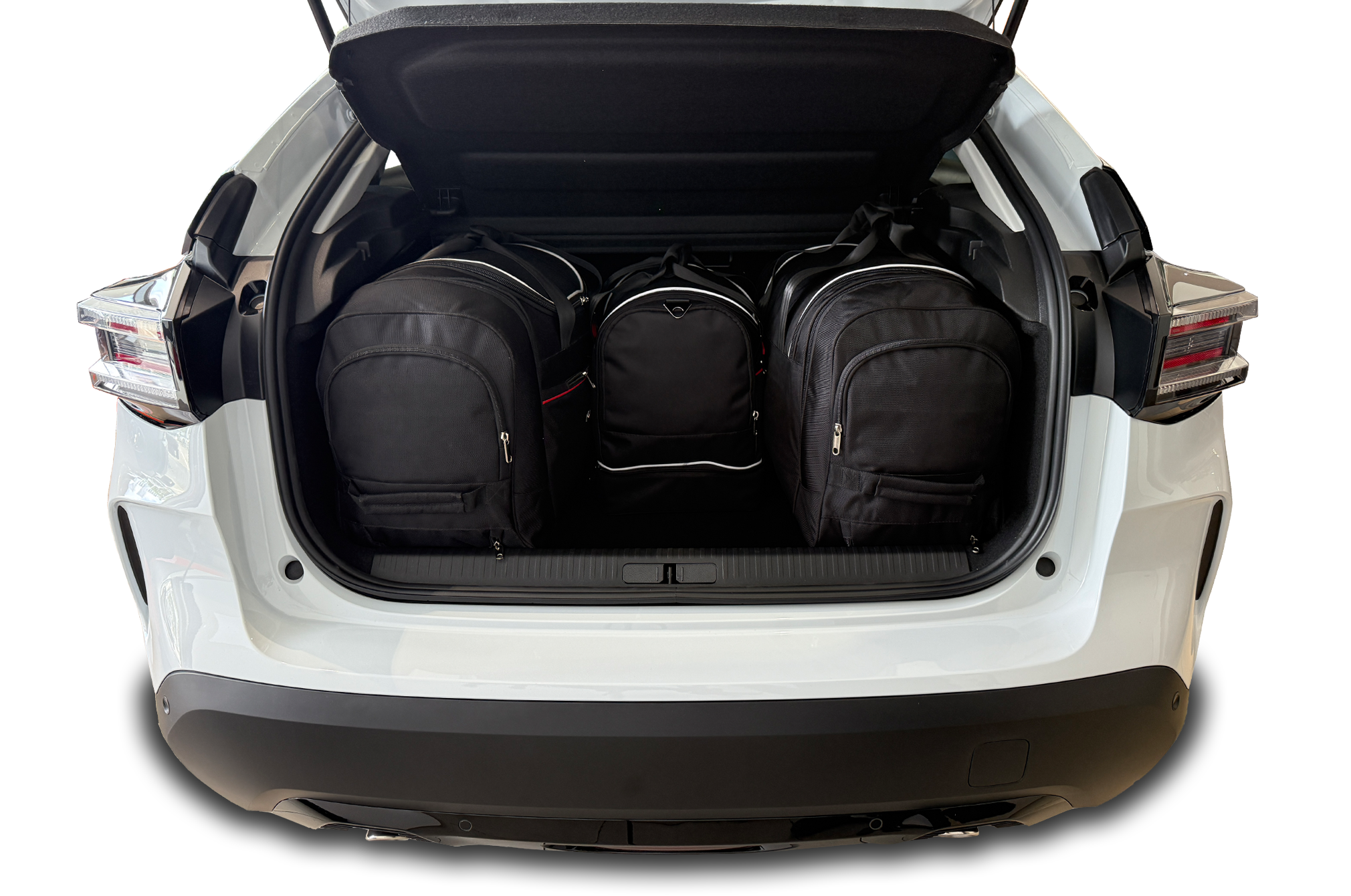 Torby KJUST AERO do Citroen E-C4 IV — torby wyjmowane z bagażnika krok po kroku
