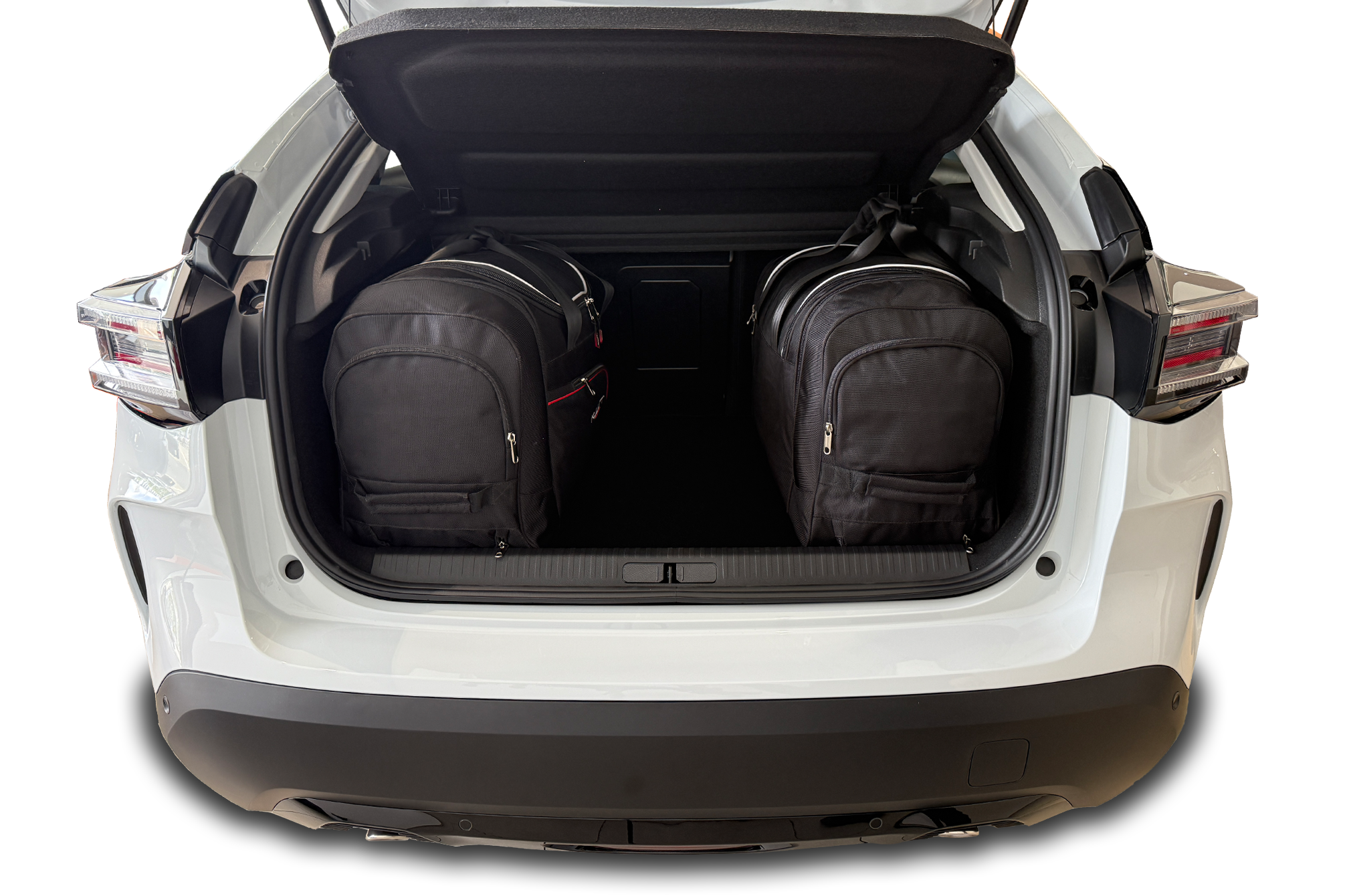 Torby KJUST AERO do Citroen E-C4 IV — torby wyjmowane z bagażnika krok po kroku