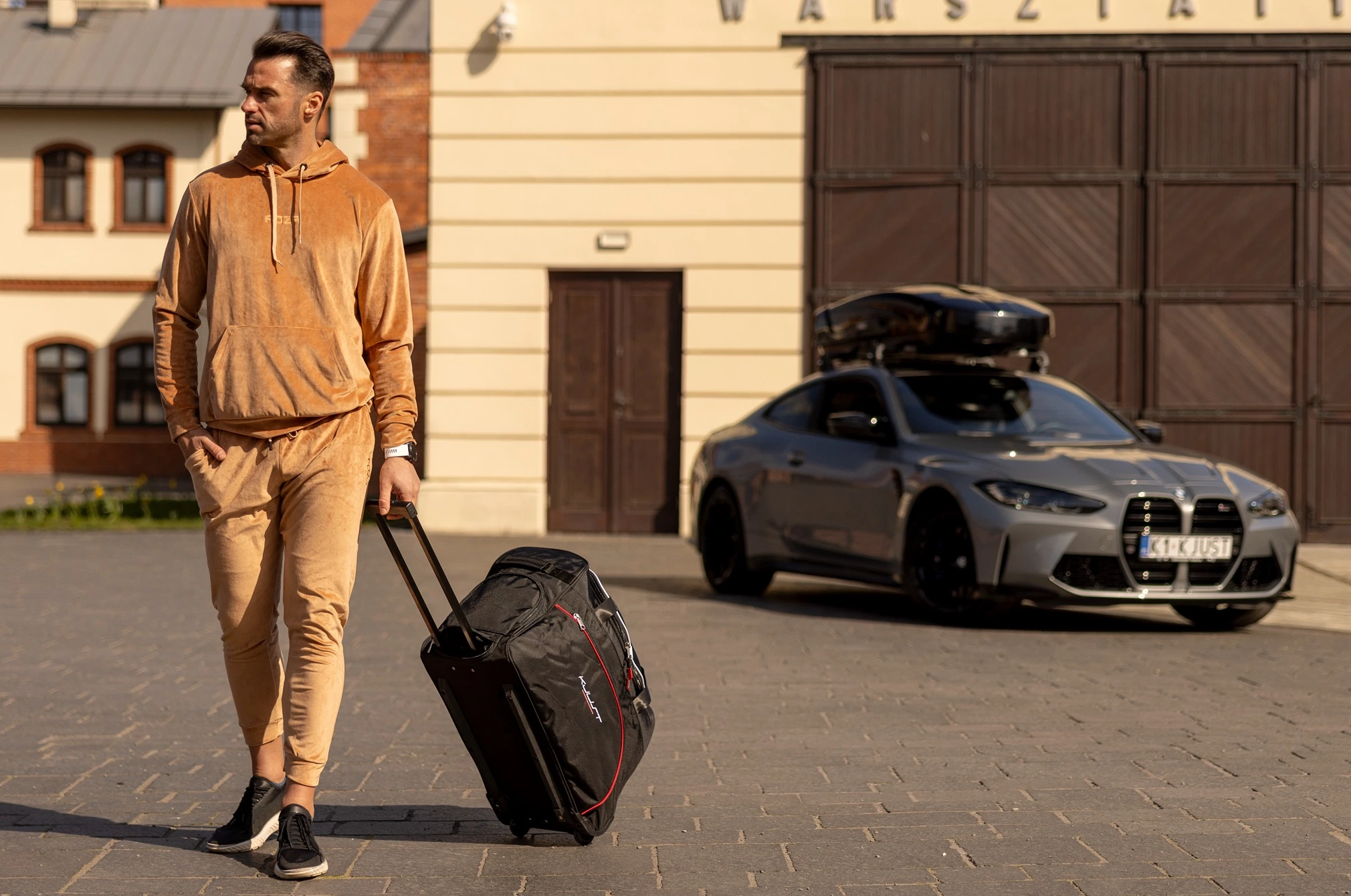 Torby KJUST TROLLEY do Kia EV3 Electric I — torby KJUST w podróży