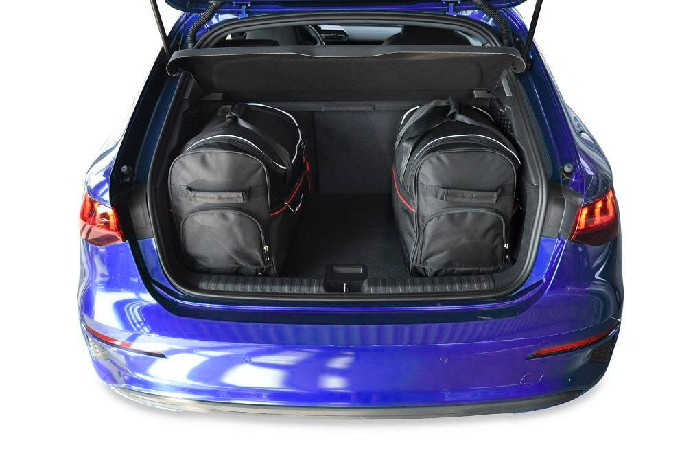 Torby KJUST SPORT do Audi A3 Allstreet 8Y — torby wyjmowane z bagażnika krok po kroku