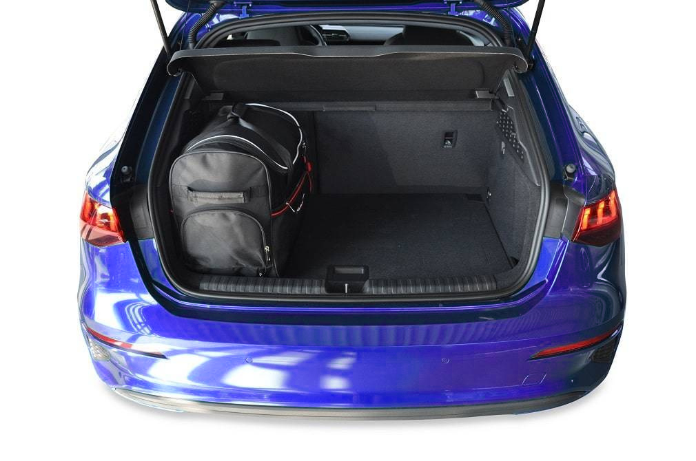 Torby KJUST SPORT do Audi A3 Allstreet 8Y — torby wyjmowane z bagażnika krok po kroku