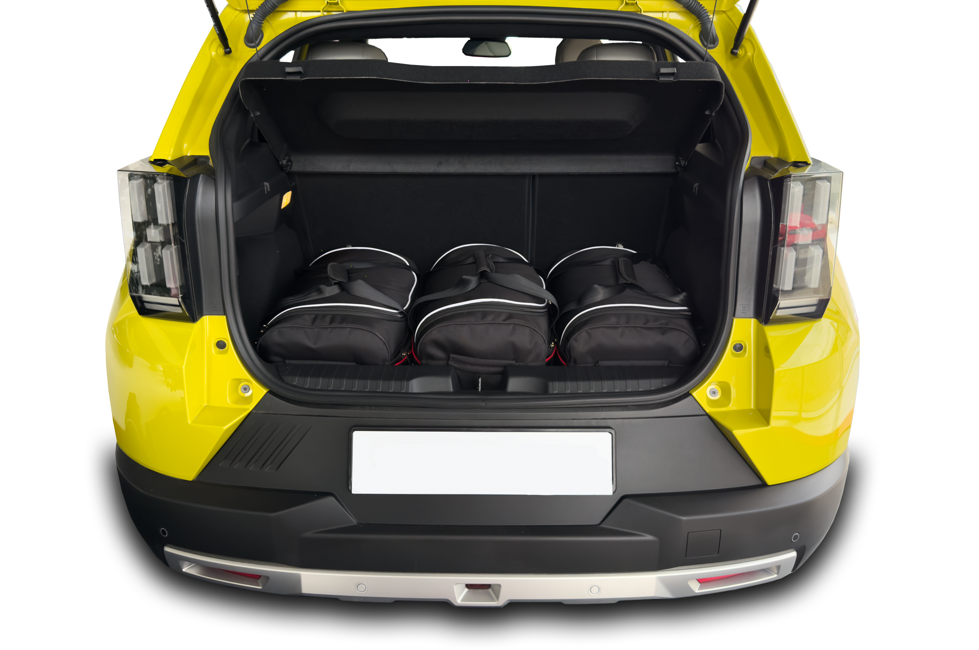 Torby KJUST AERO do Fiat Grande Panda Electric IV — torby wyjmowane z bagażnika krok po kroku
