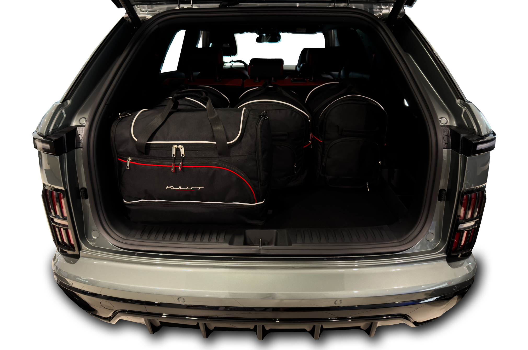 Torby KJUST SPORT do KGM / Ssangyong Actyon II — torby wyjmowane z bagażnika krok po kroku