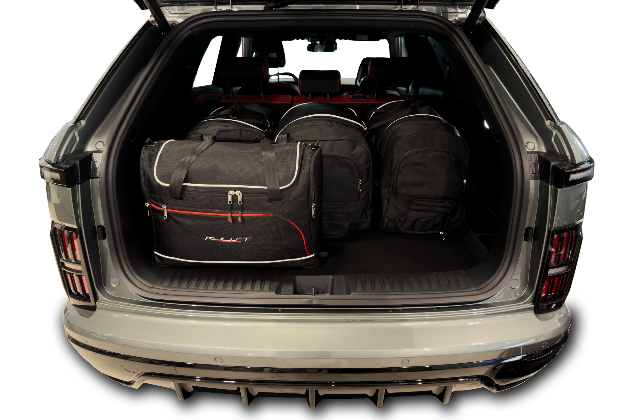 Torby KJUST AERO do KGM / Ssangyong Actyon II — torby wyjmowane z bagażnika krok po kroku
