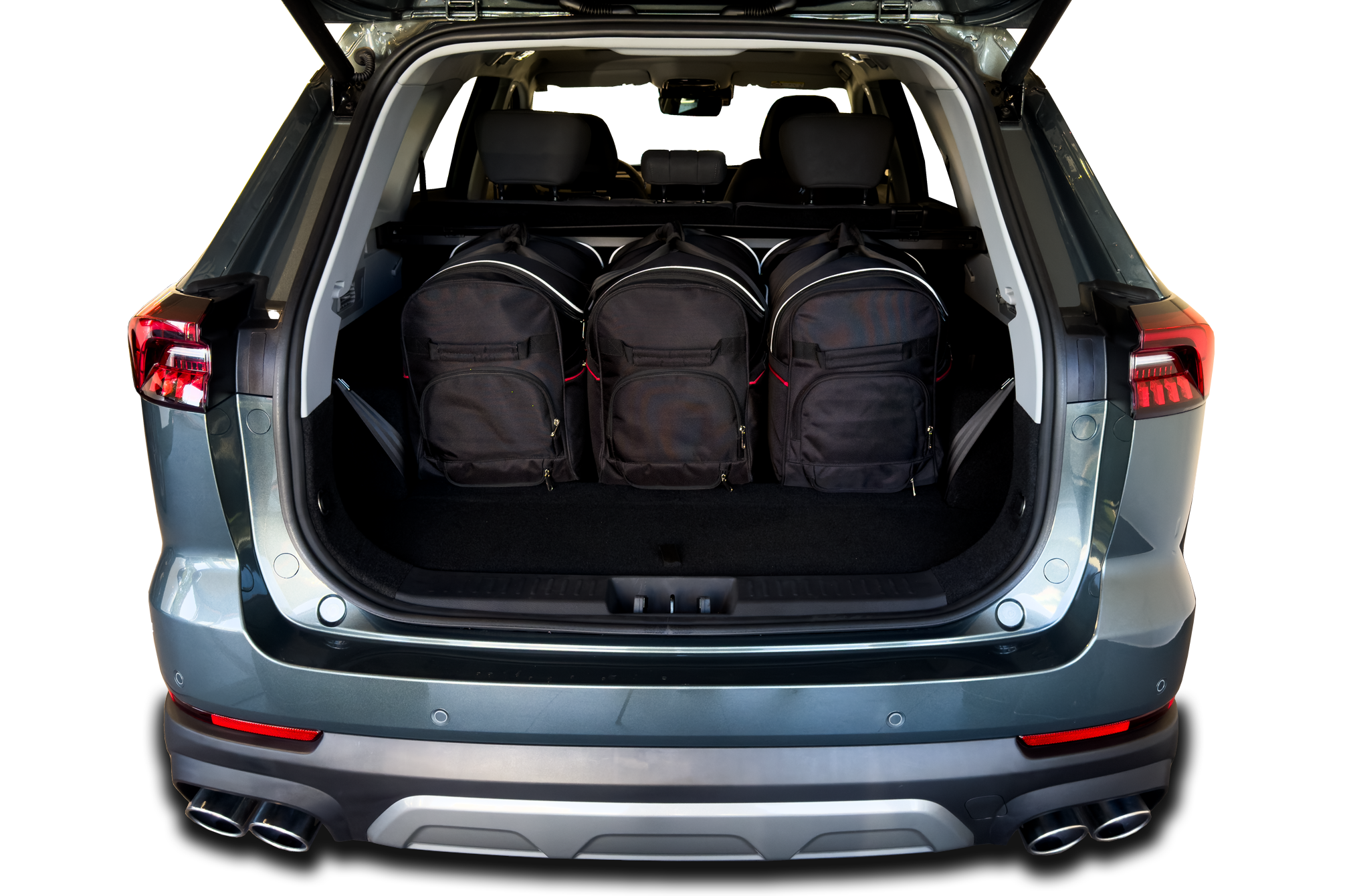 Torby KJUST SPORT do Chery Tiggo 8 I — torby wyjmowane z bagażnika krok po kroku