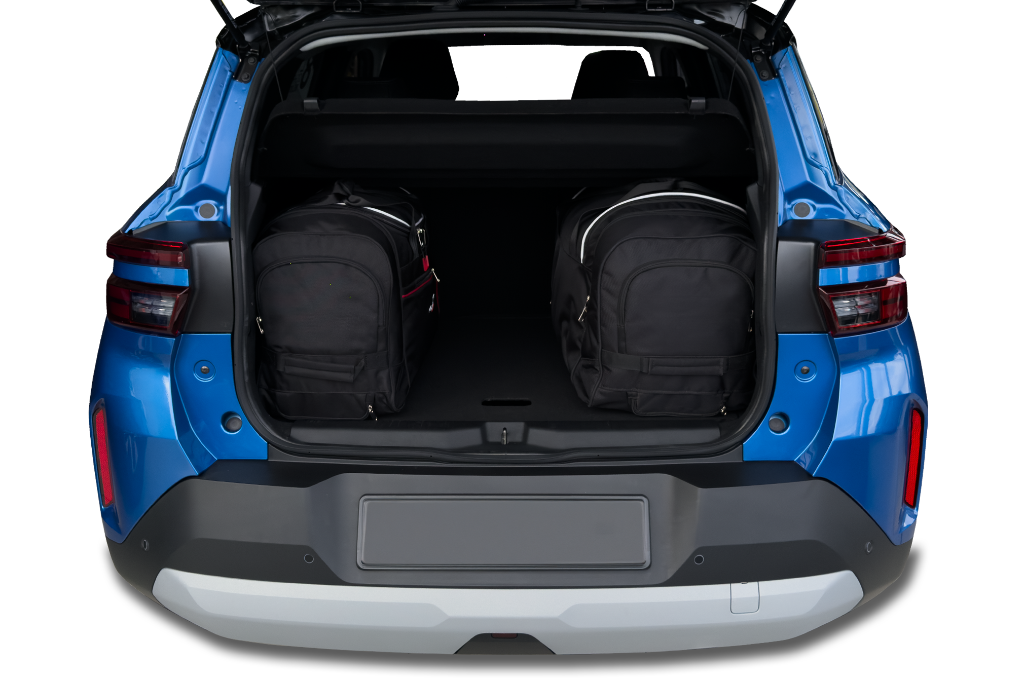 Torby KJUST AERO do Opel Frontera Hybrid C — torby wyjmowane z bagażnika krok po kroku