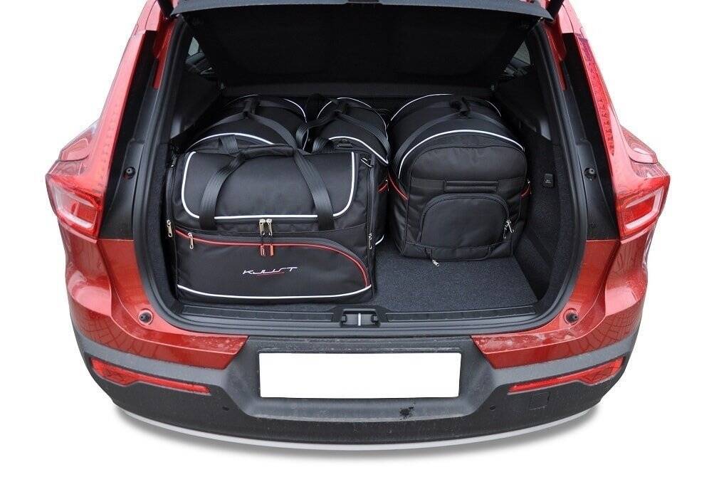 Torby KJUST AERO do Volvo EX40 Electric I (536) — torby wyjmowane z bagażnika krok po kroku
