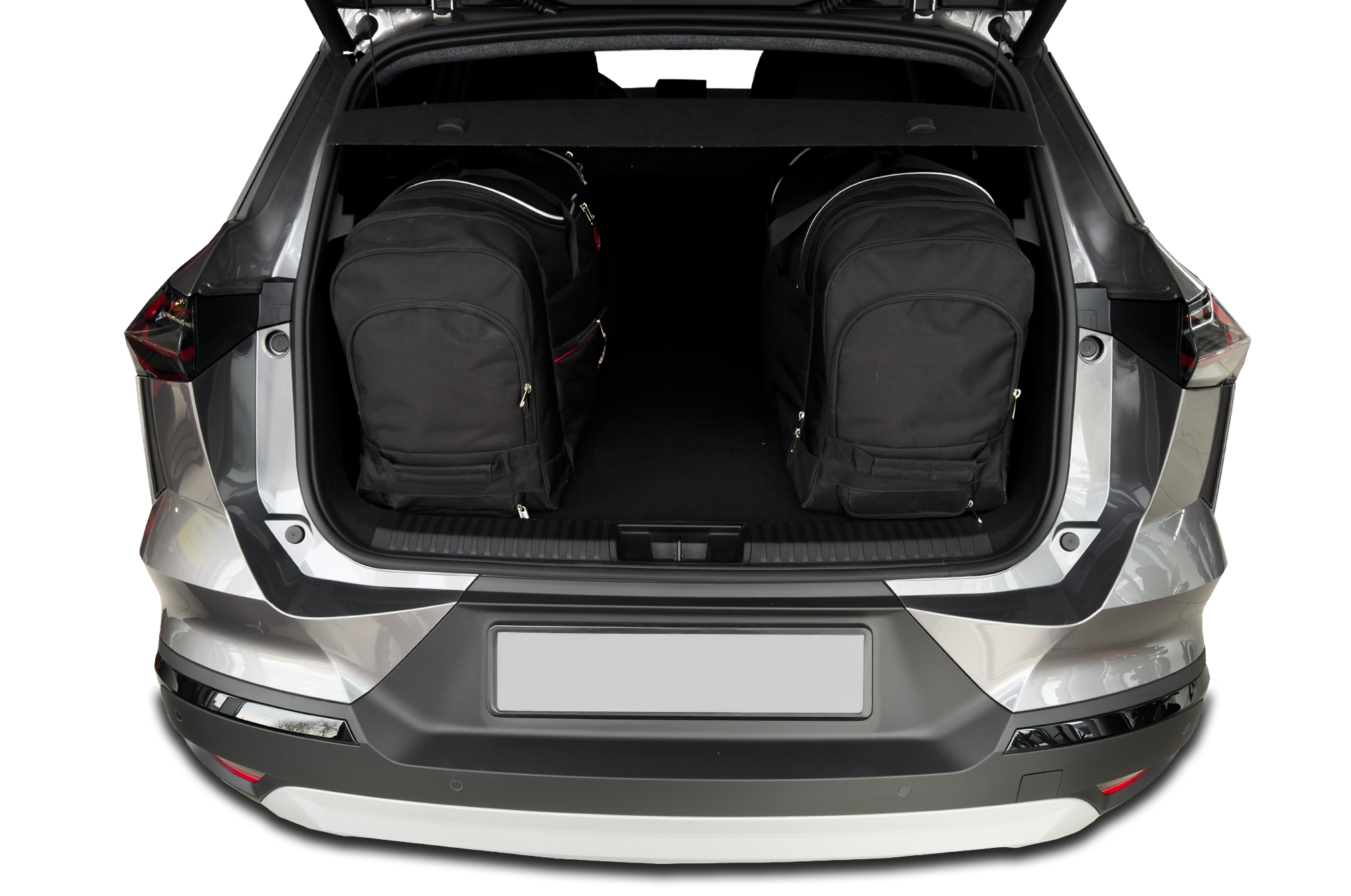 Torby KJUST TROLLEY do Mitsubishi Grandis Hybrid II — torby wyjmowane z bagażnika krok po kroku