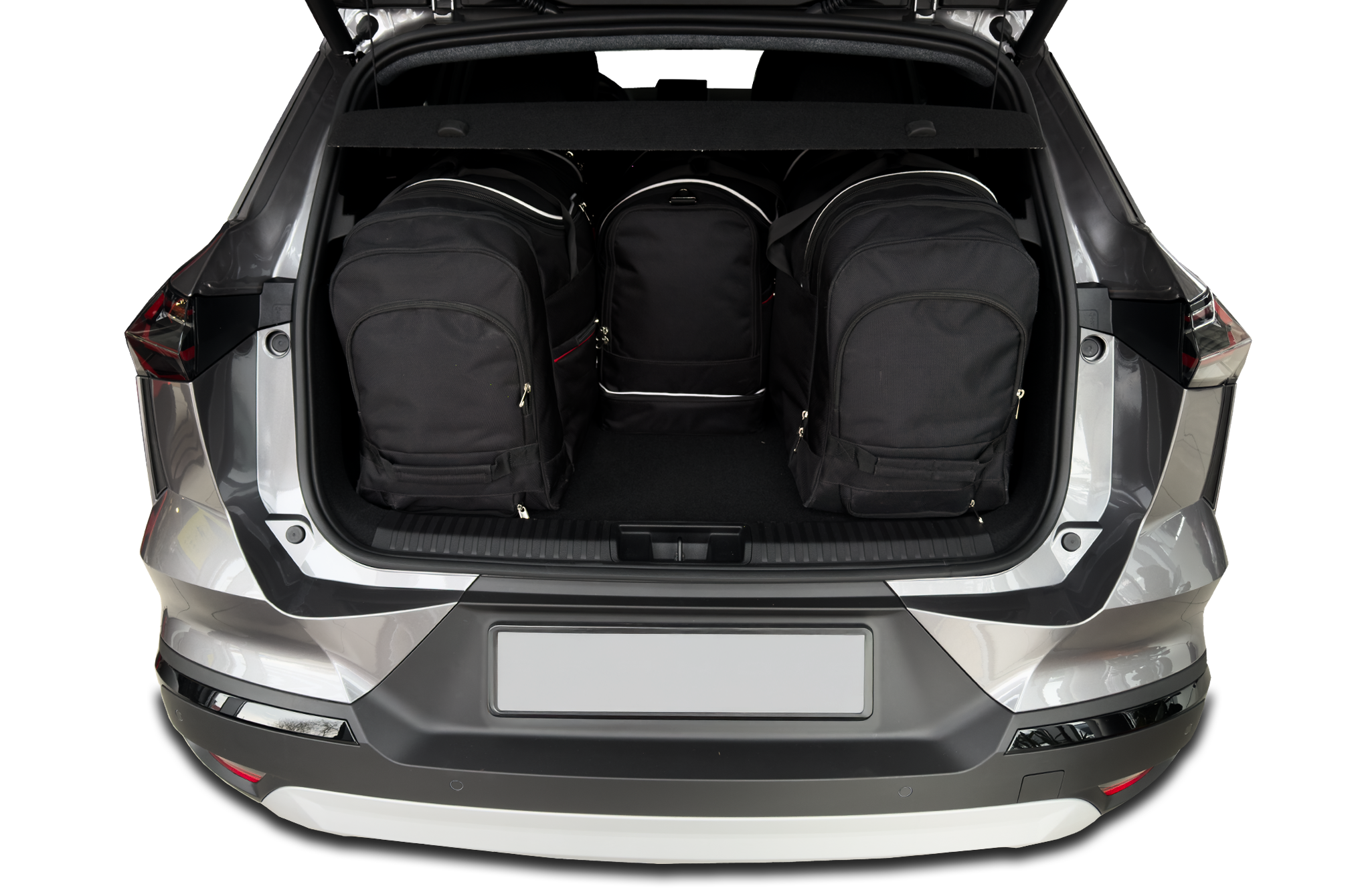 Torby KJUST SPORT do Mitsubishi Grandis Hybrid II — torby wyjmowane z bagażnika krok po kroku
