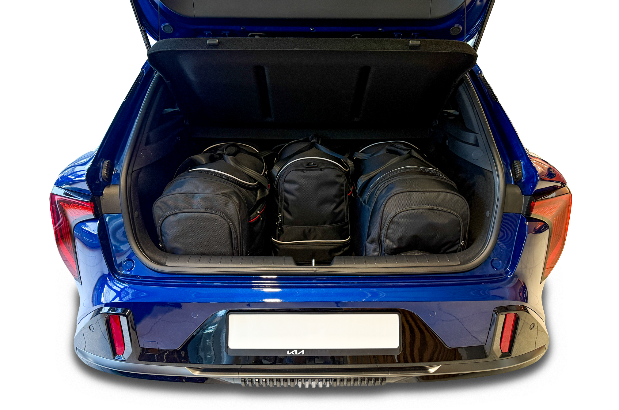 Torby KJUST AERO do Kia K4 Hatchback I — torby wyjmowane z bagażnika krok po kroku